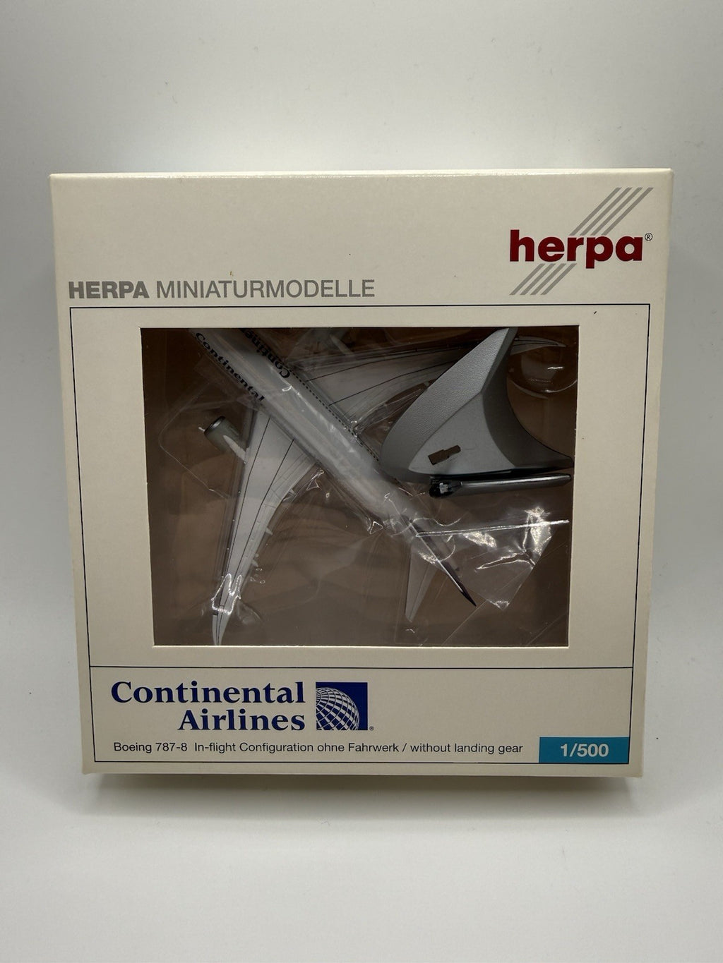Herpa Wings 1:500 Continental Airlines 787-8