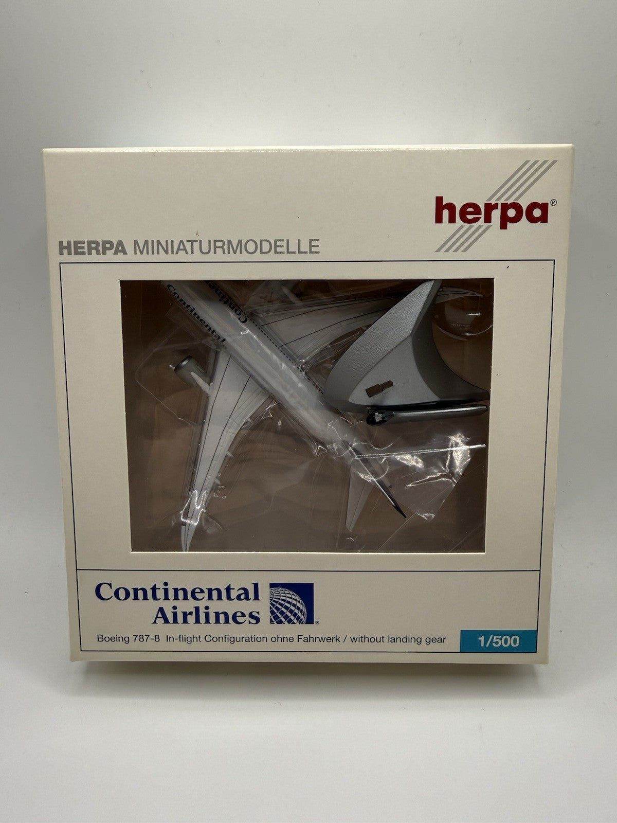 Herpa Wings 1:500 Continental Airlines 787-8