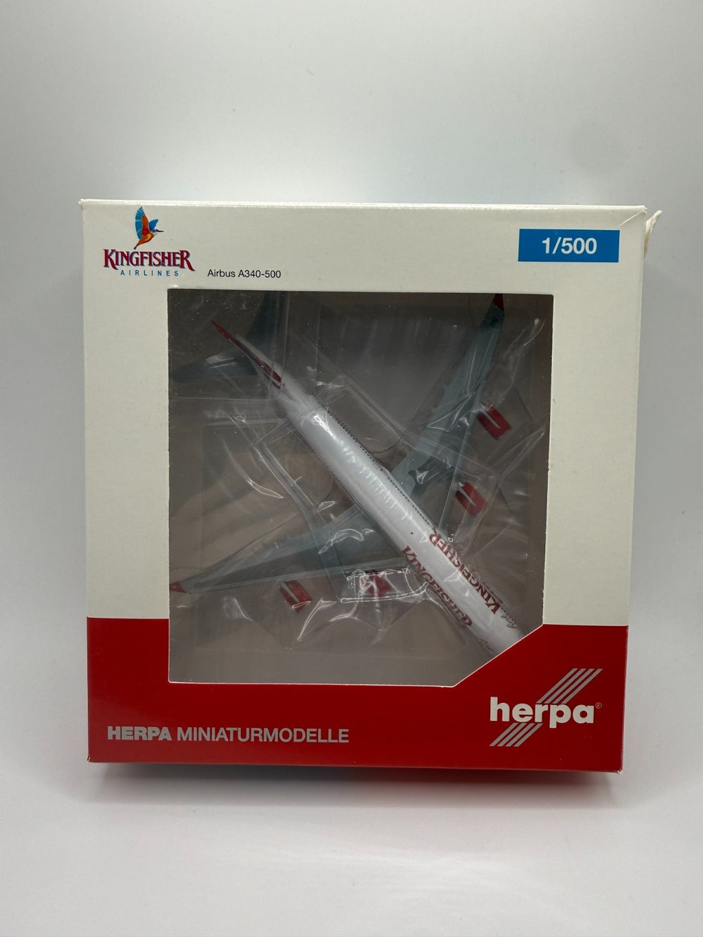 Herpa Wings 1:500 Kingfisher A340-500