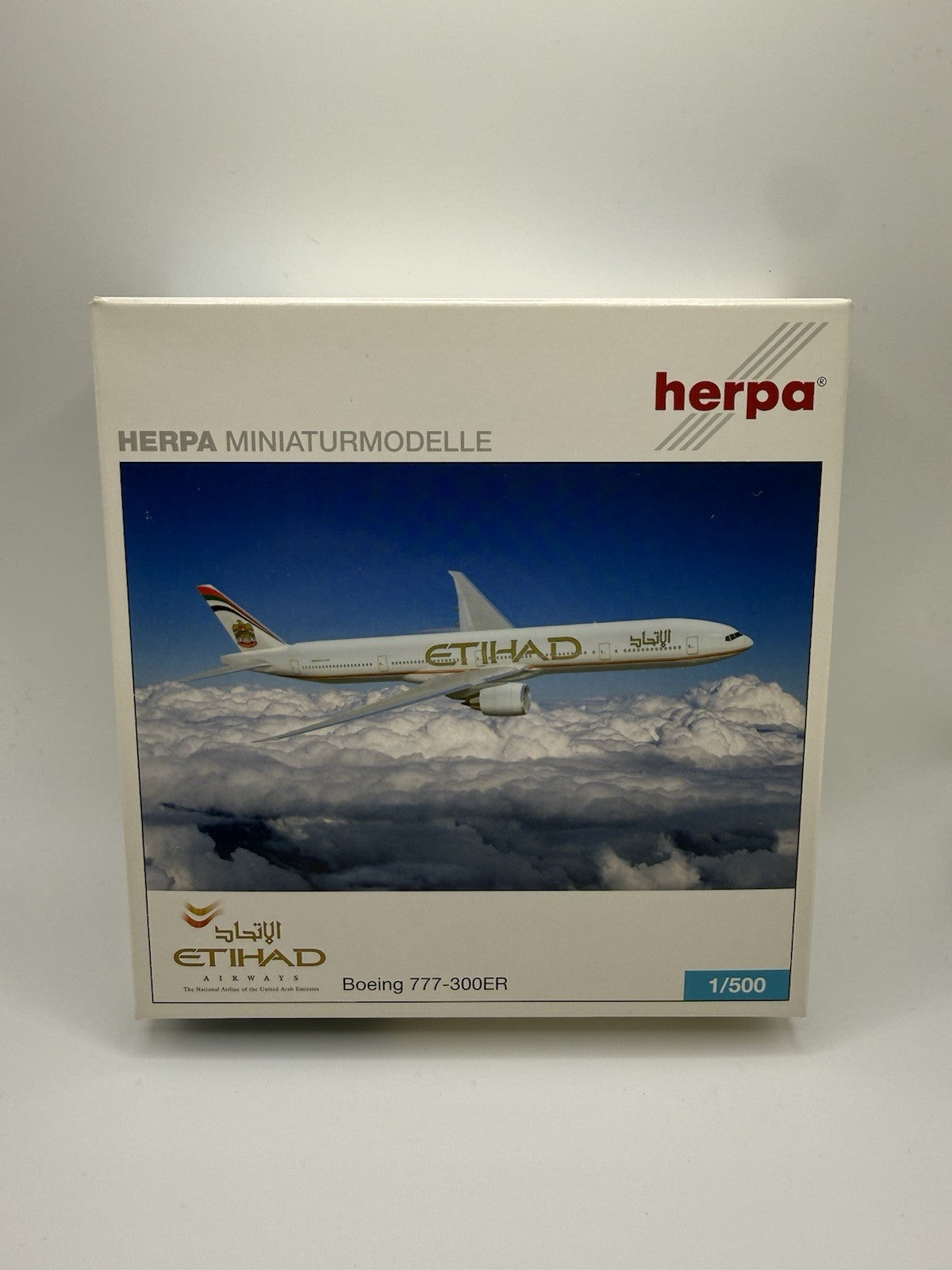 Herpa Wings 1:500 Etihad Airways 777-300ER