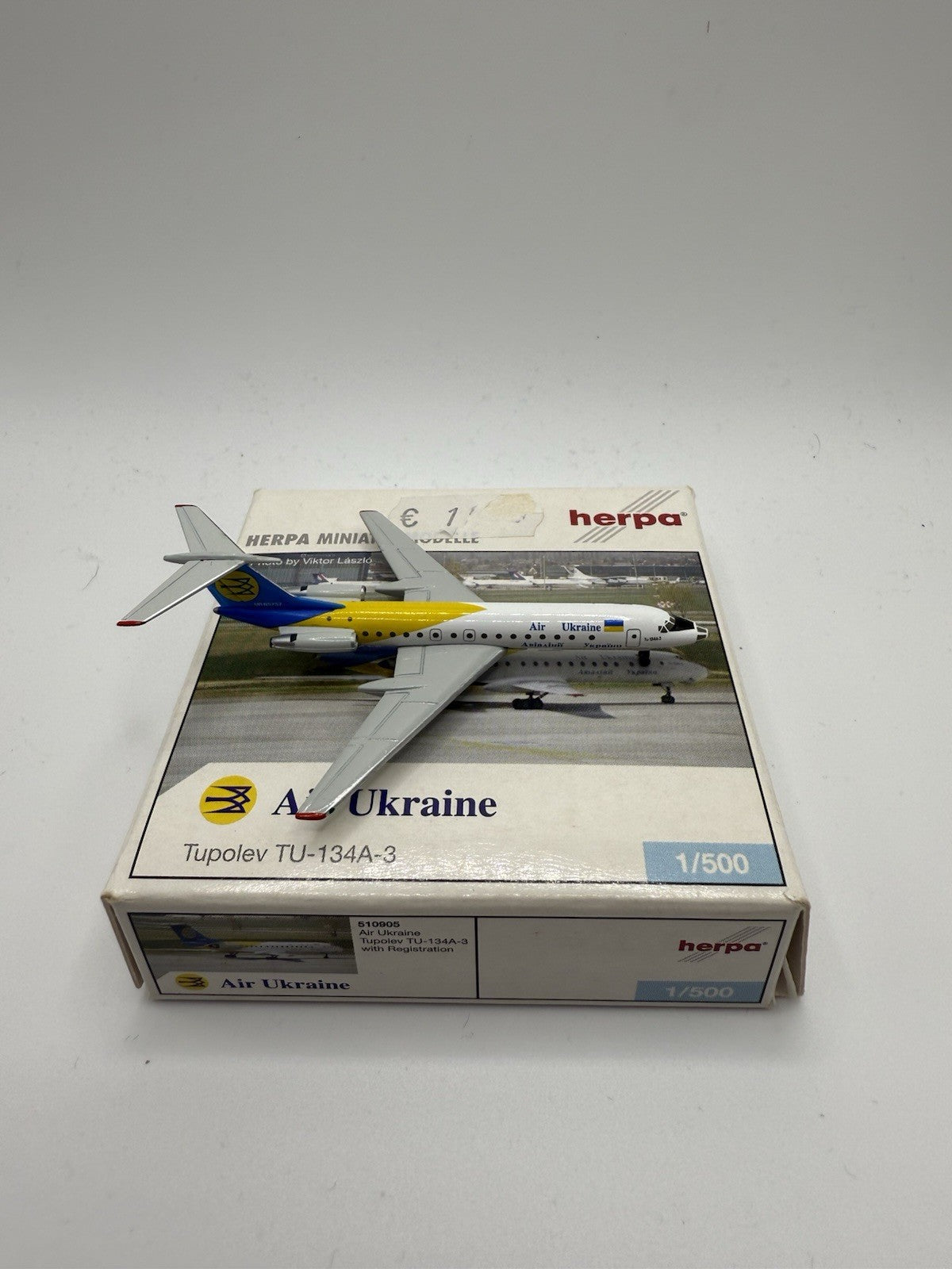 Herpa Wings 1:500 Air Ukraine Tu-134