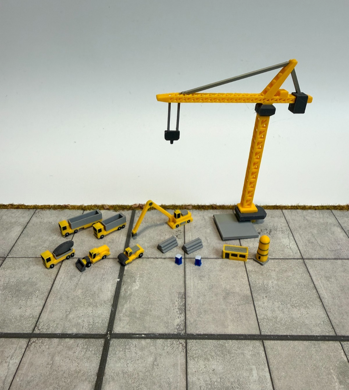 für Herpa Wings 1:500 Construction vehicles  Baustelle GSE / Airport Accessoires