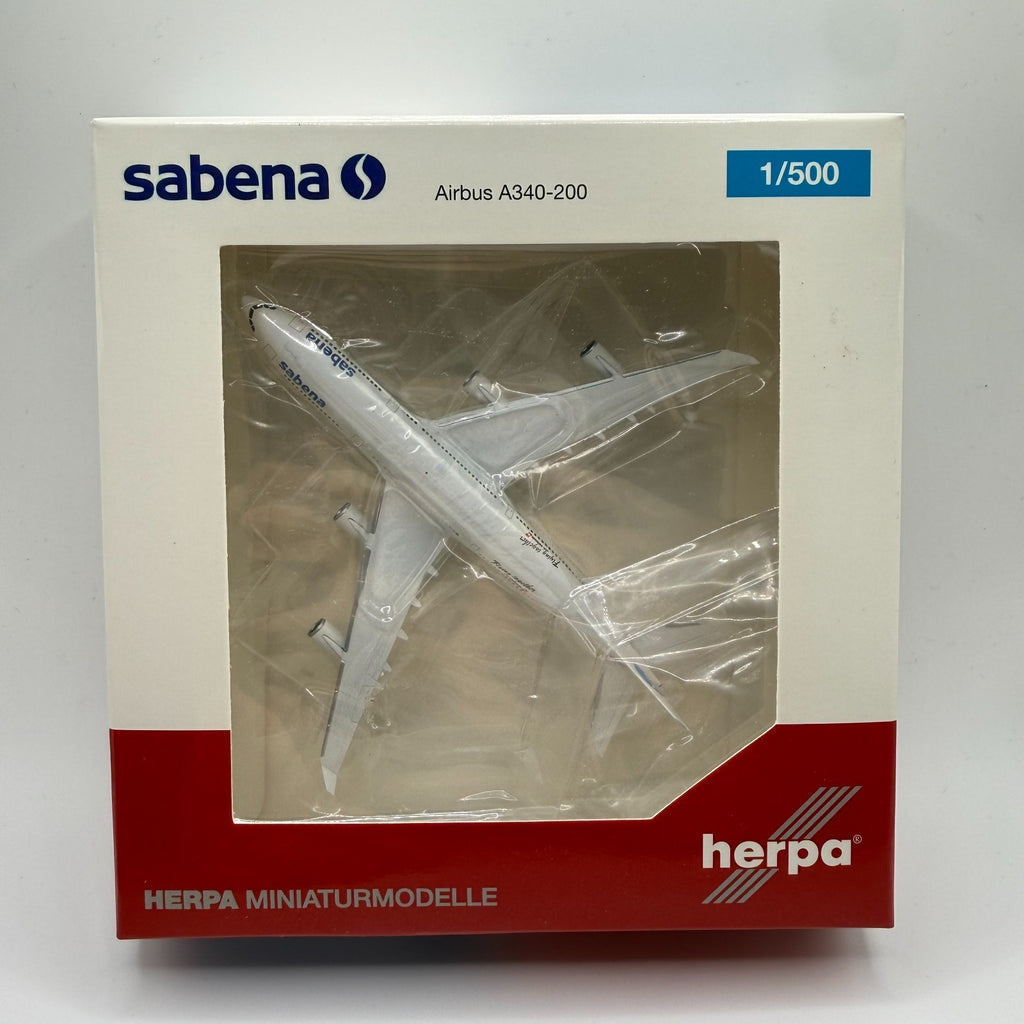 Herpa Wings 1:500 Sabena A340-200
