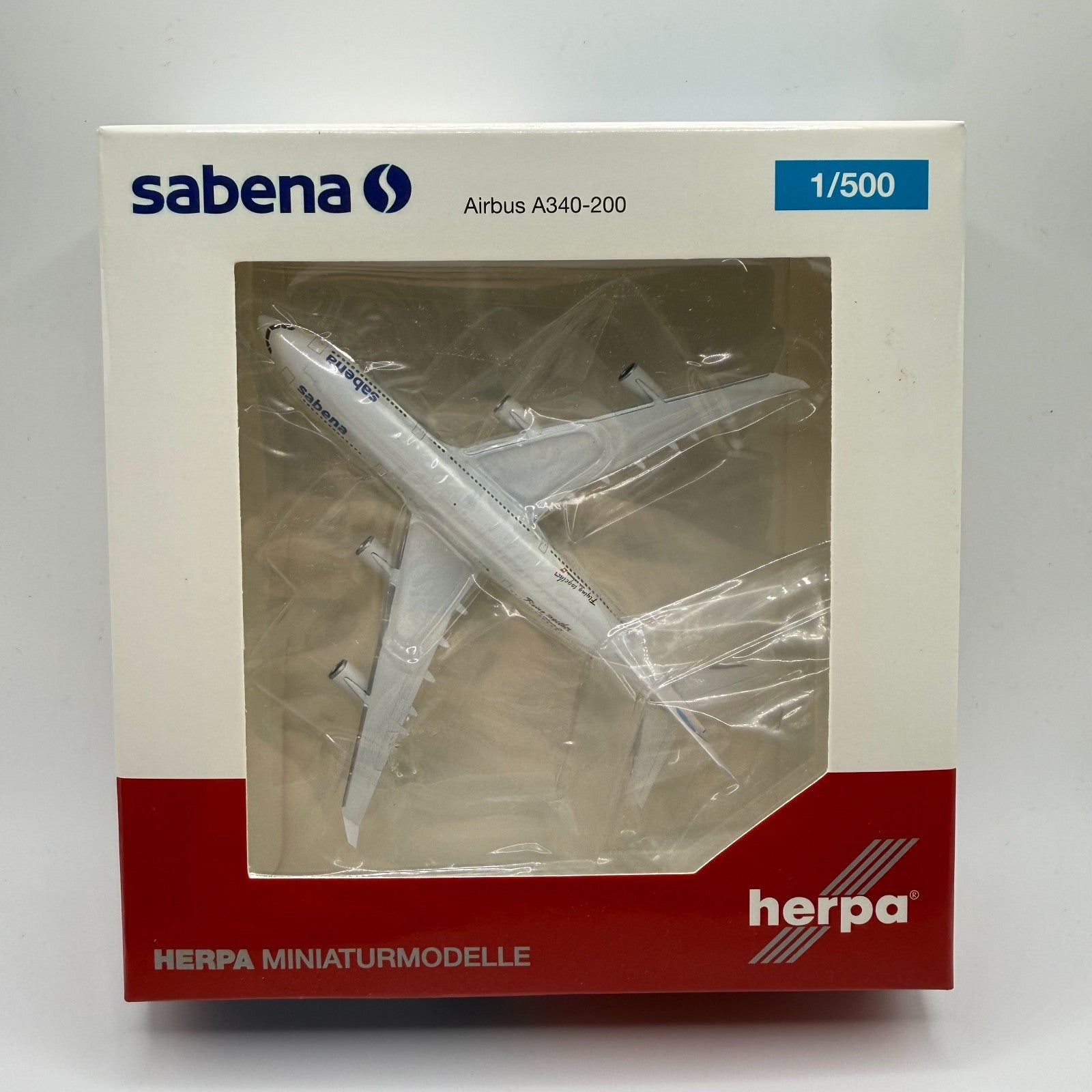 Herpa Wings 1:500 Sabena A340-200