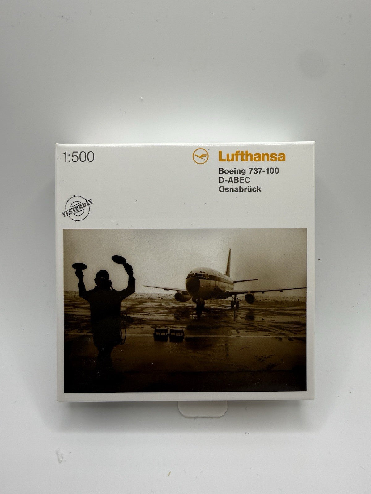 Herpa Wings 1:500 Lufthansa 737-100 D-ABEC
