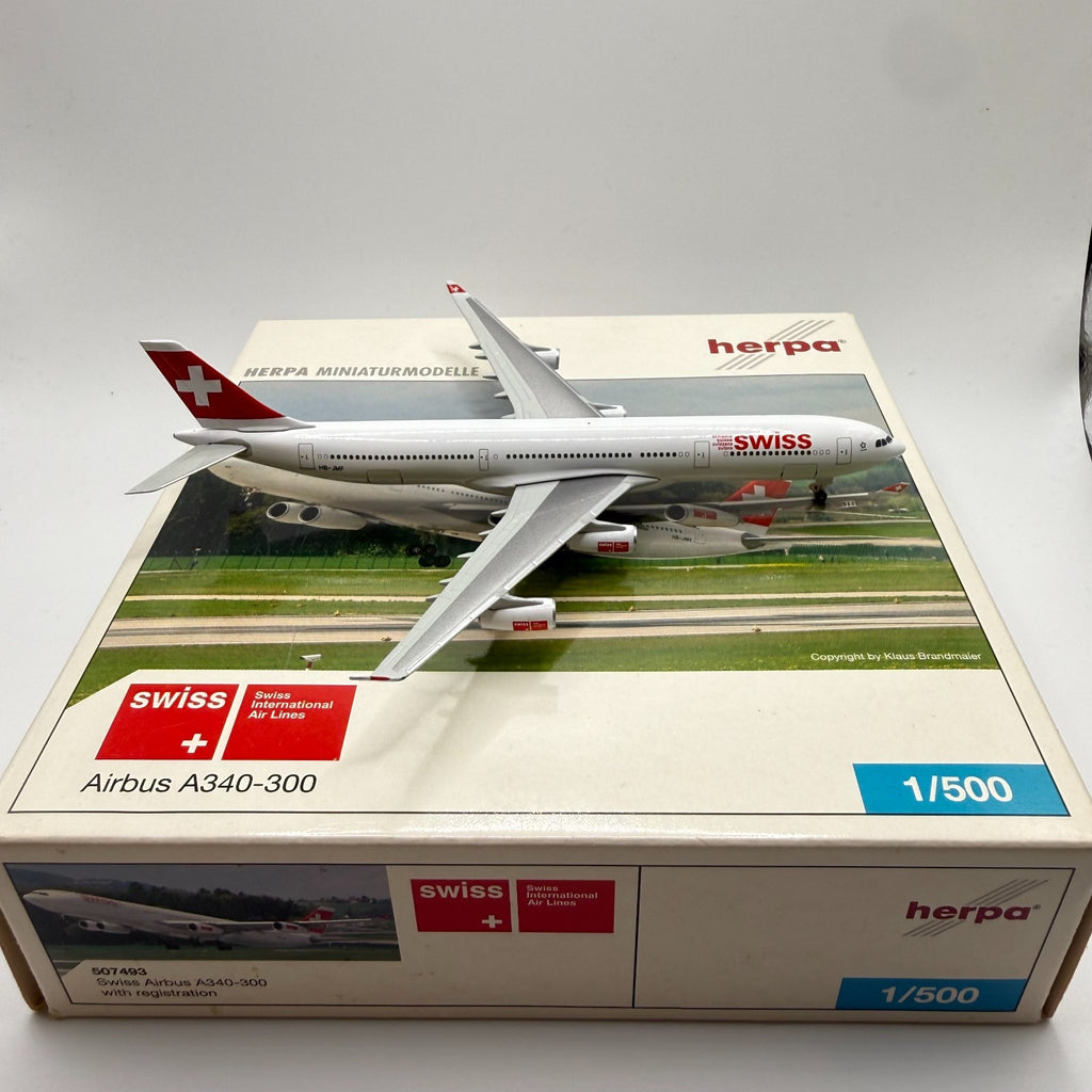 Herpa Wings 1:500 Swiss Airlines A340-300