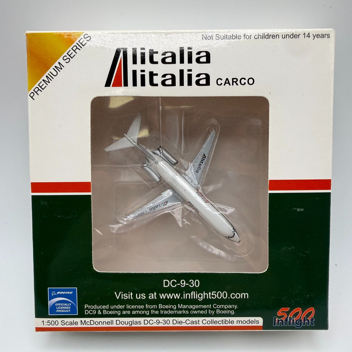 Herpa Wings 1:500 / Inflight500 Alitalia Cargo DC-9