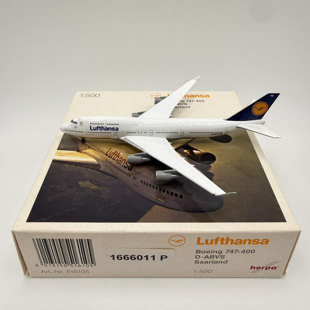 Herpa Wings 1:500 Lufthansa 747-400