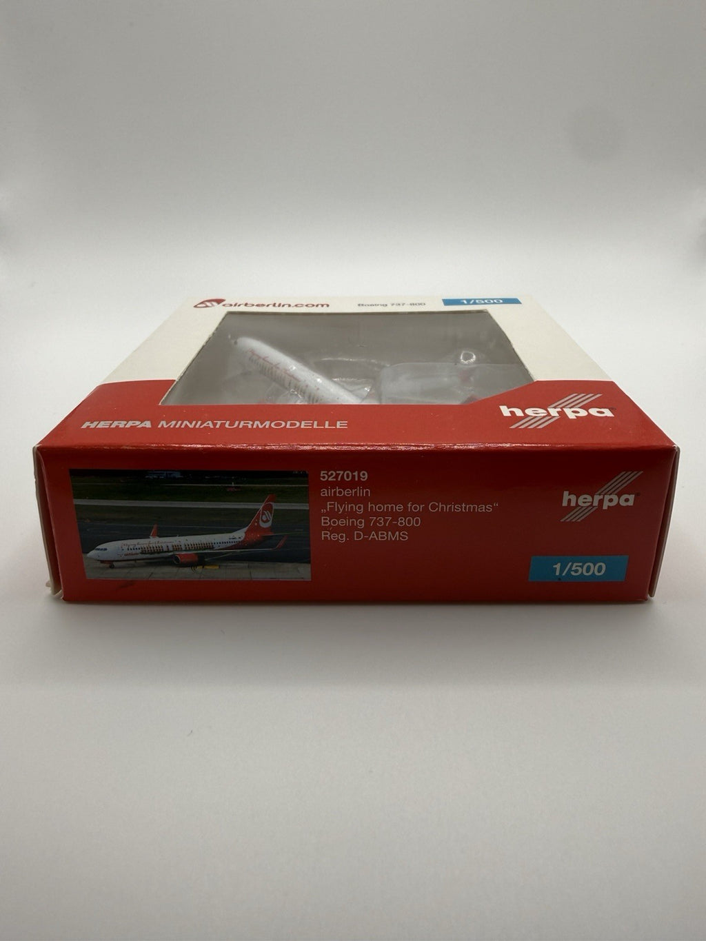Herpa Wings 1:500 Air Berlin 737-800 Flying Home For Christmas