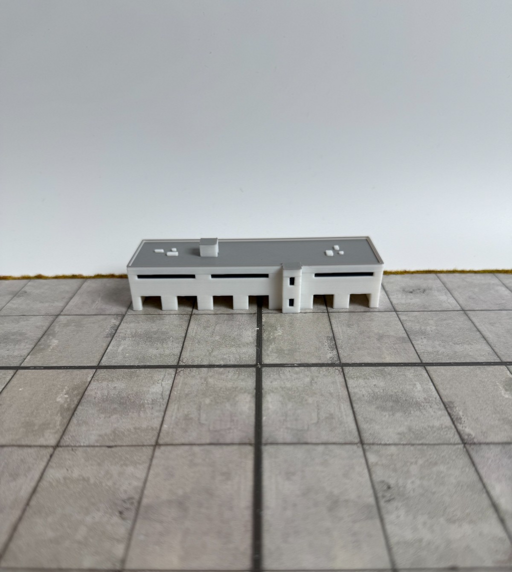 für Herpa Wings 1:500 / 1:400 Fahrzeuge Halle Vehicle Hangar  GSE / Airport