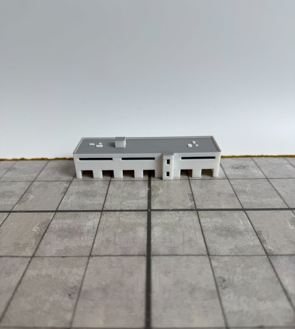 für Herpa Wings 1:500 / 1:400 Fahrzeuge Halle Vehicle Hangar  GSE / Airport