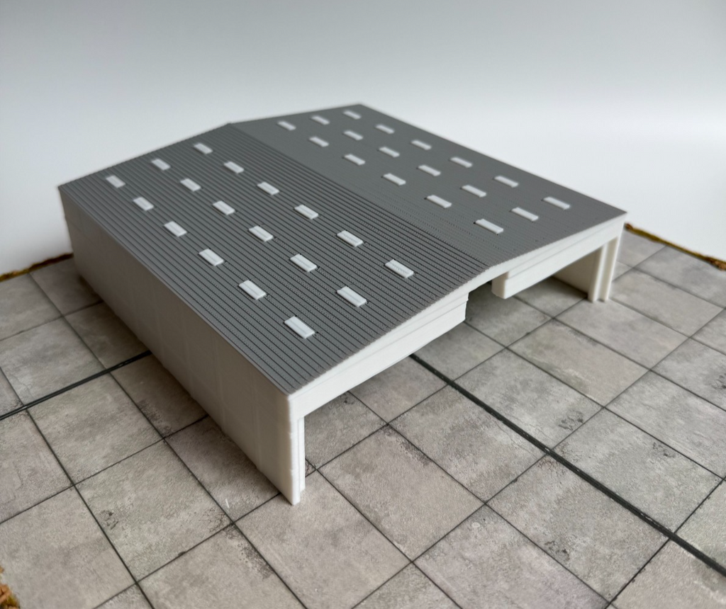 für Herpa Wings 1:500 / 1:400 Hangar V4 Zubehör / Airport Accessoires Building