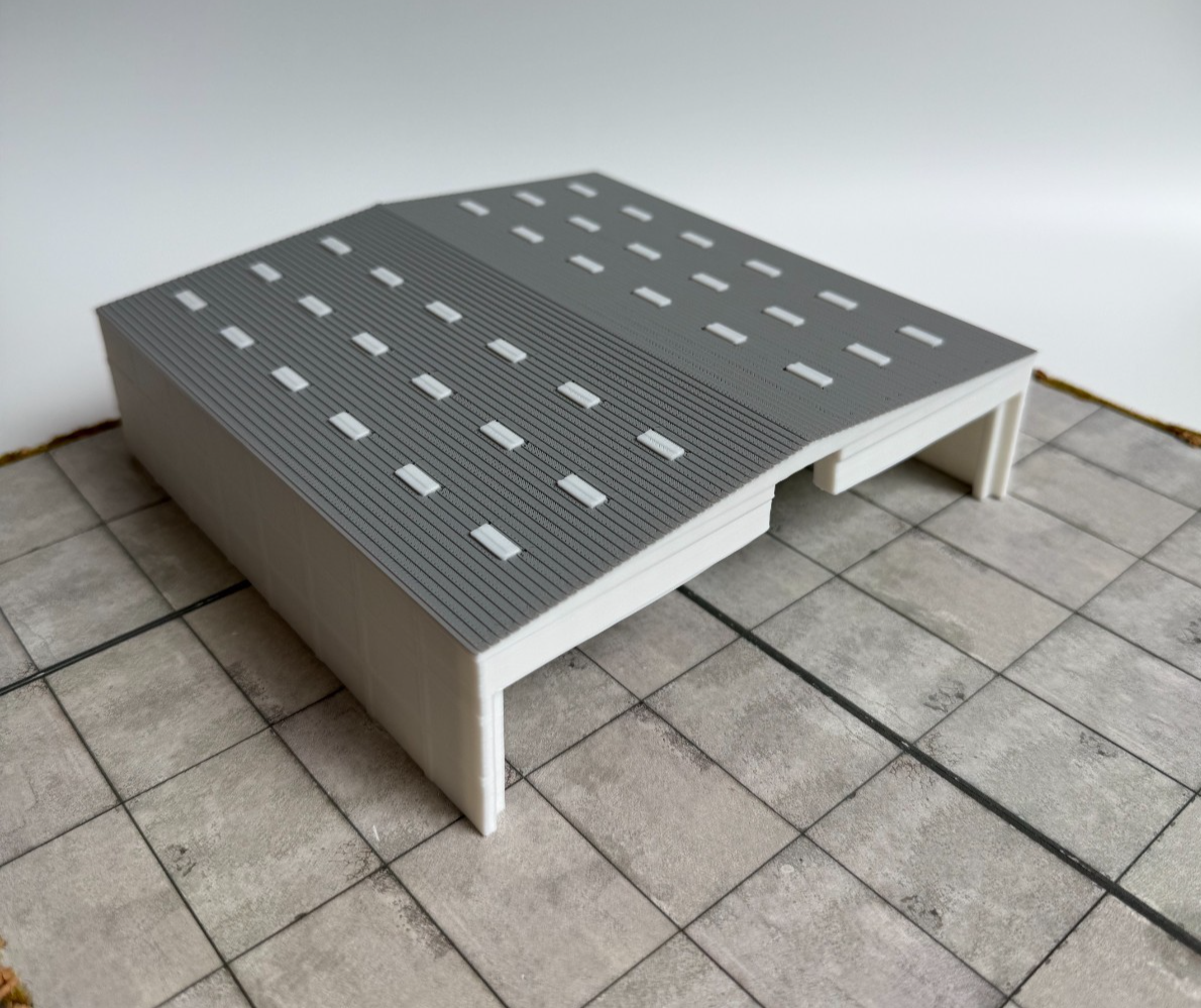 für Herpa Wings 1:500 / 1:400 Hangar V4 Zubehör / Airport Accessoires Building