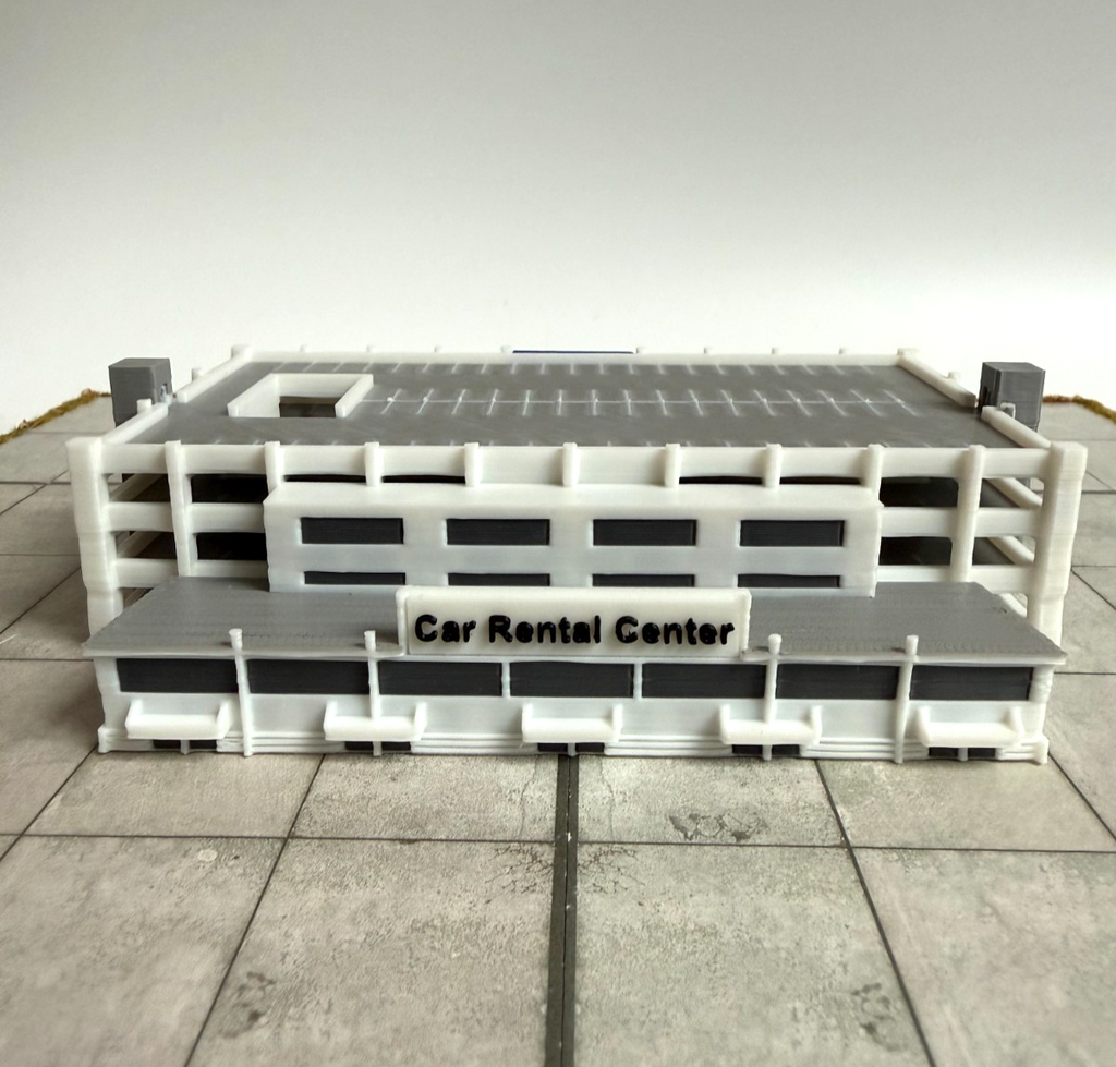 für Herpa Wings 1:500 / 1:400 Car Rental Center Zubehör / Airport Accessoires