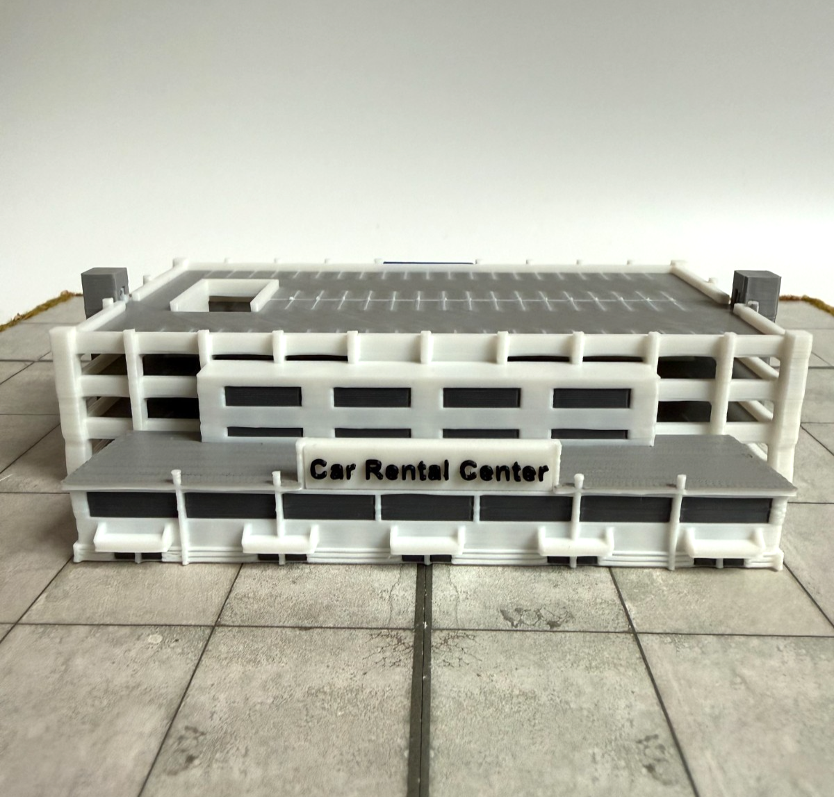 für Herpa Wings 1:500 / 1:400 Car Rental Center Zubehör / Airport Accessoires