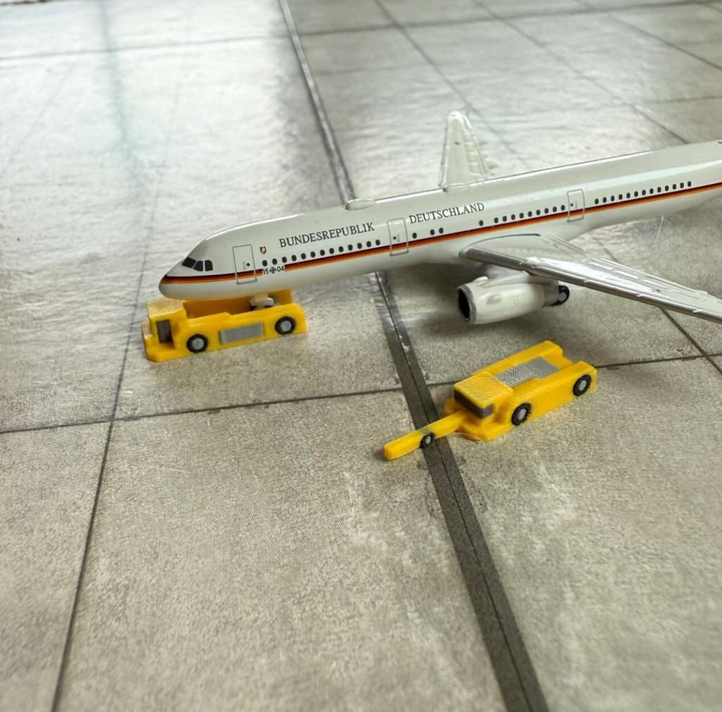 für Herpa Wings 1:500 / 1:400 10x Push back car Schlepper GSE / Airport