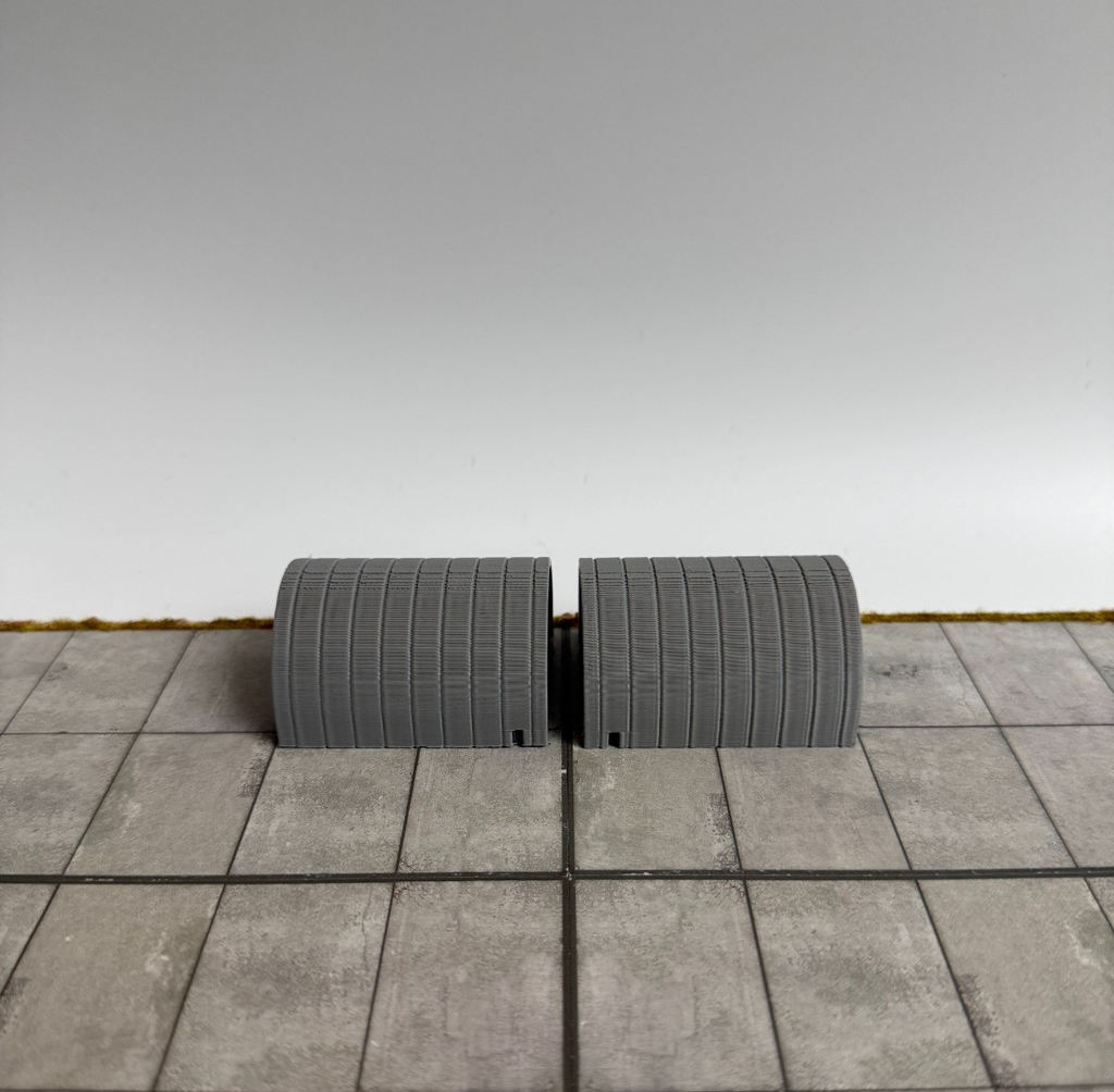 für Herpa Wings 1:500 / 1:400 2x Hangar Militär miliary /Airport accessoires