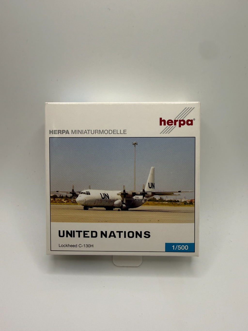 Herpa Wings 1:500 UN United Nations C-130
