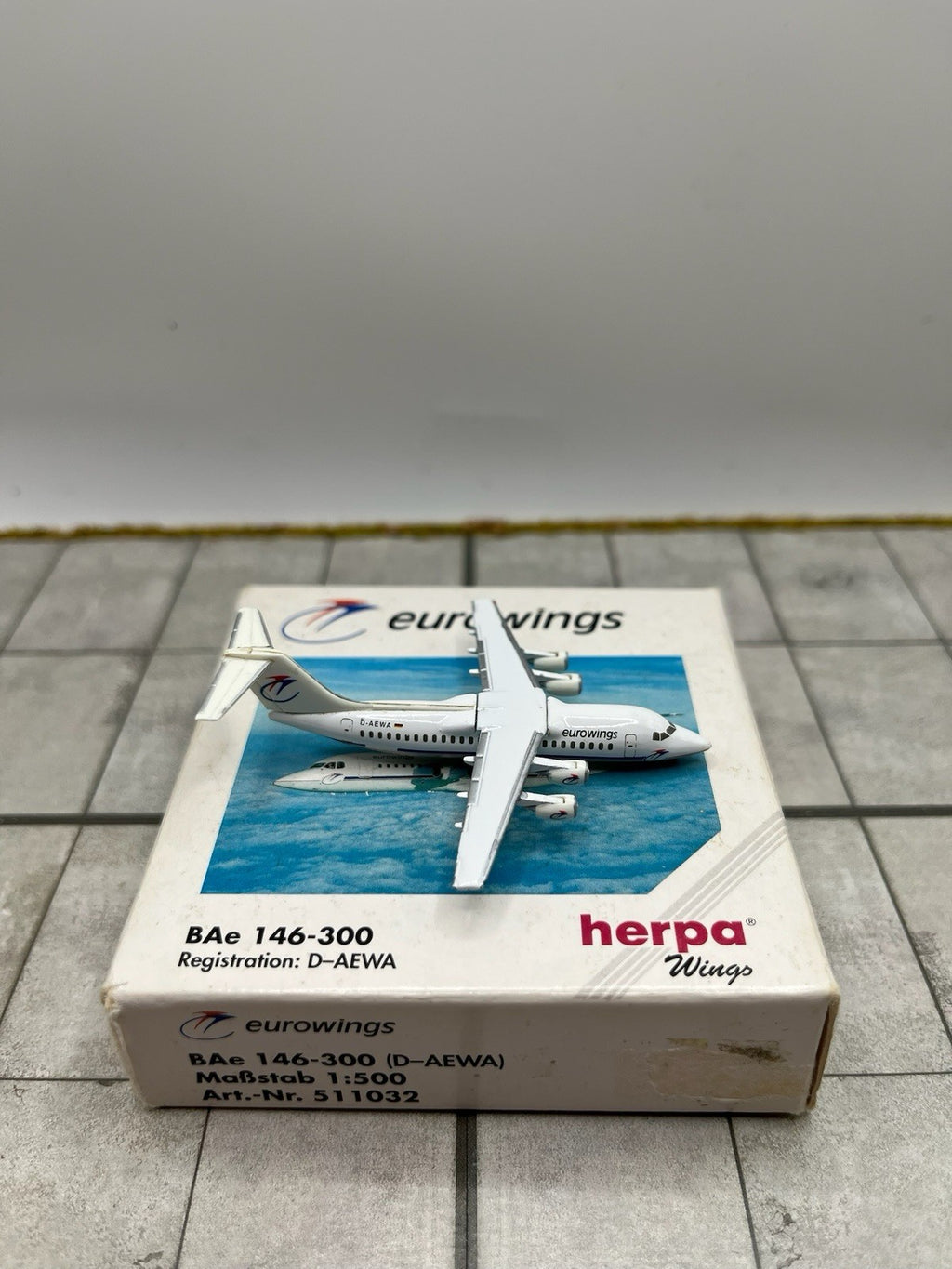 Herpa Wings 1:500 Eurowings BAe-146
