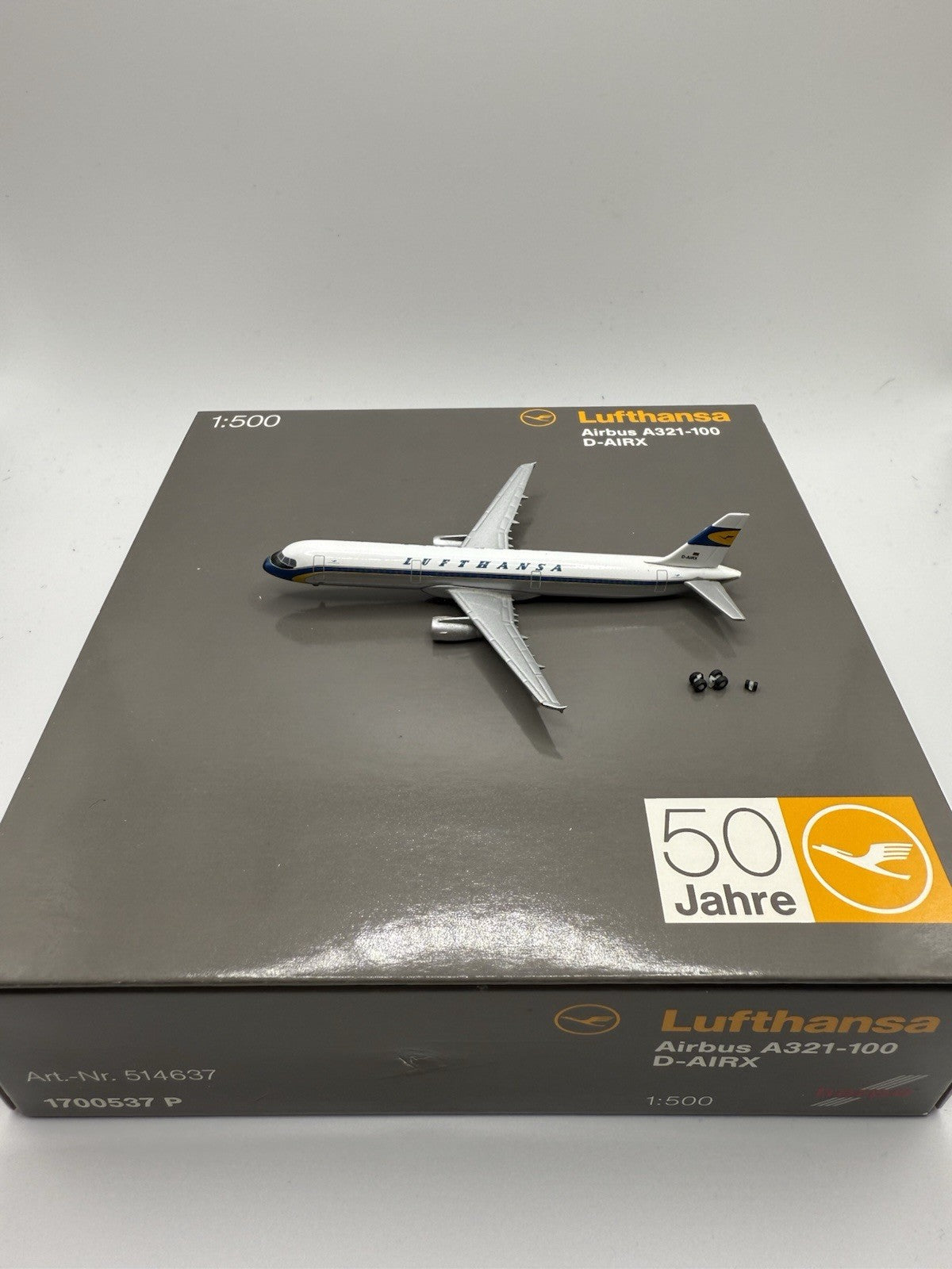 Herpa Wings 1:500 Lufthansa A321 retro