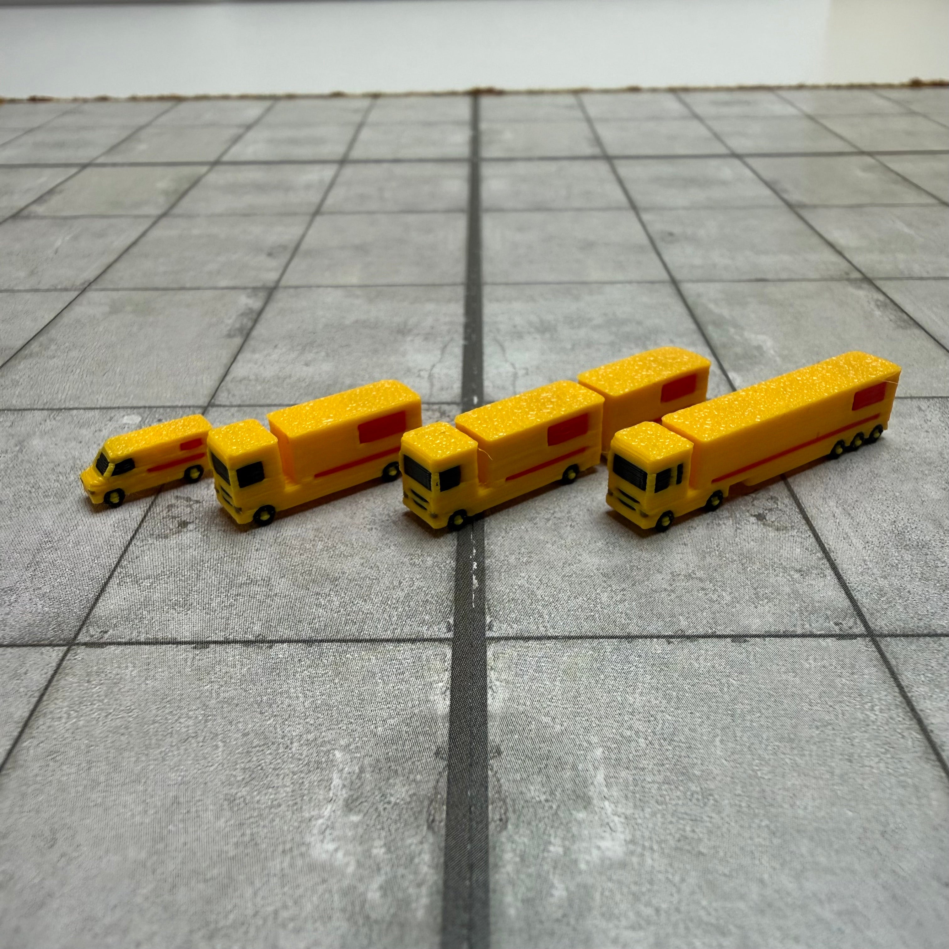 12x LKW Cargo 1:500 / 1:400
