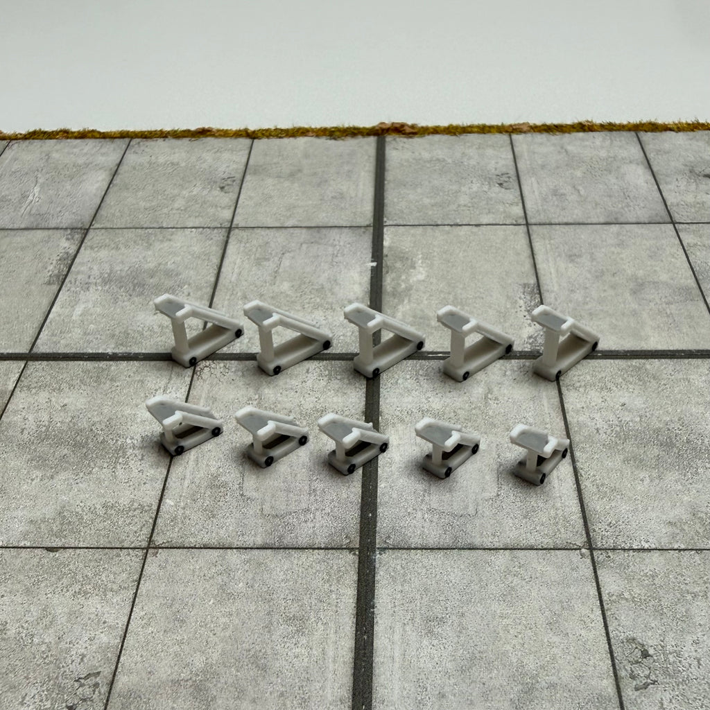 10x Fluggasttreppen V2 1:500 / 1:400