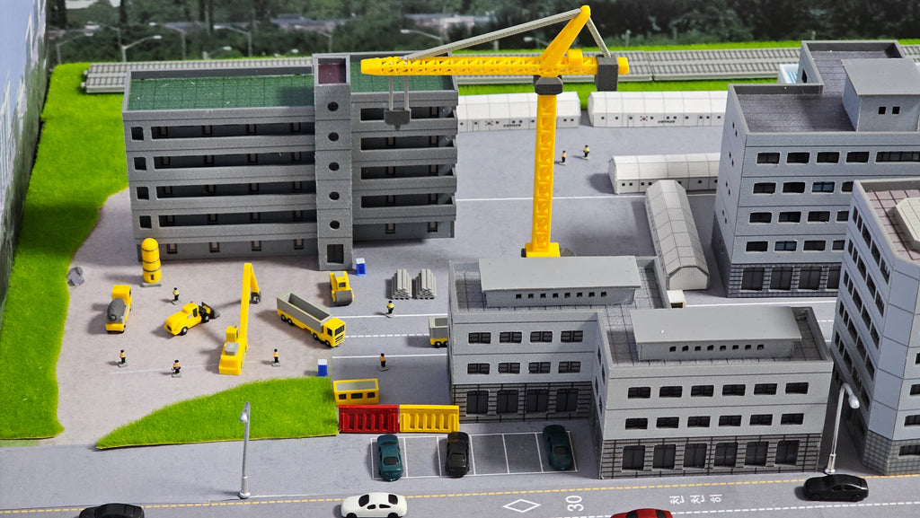 Baustellen Fahrzeuge Set 1:500