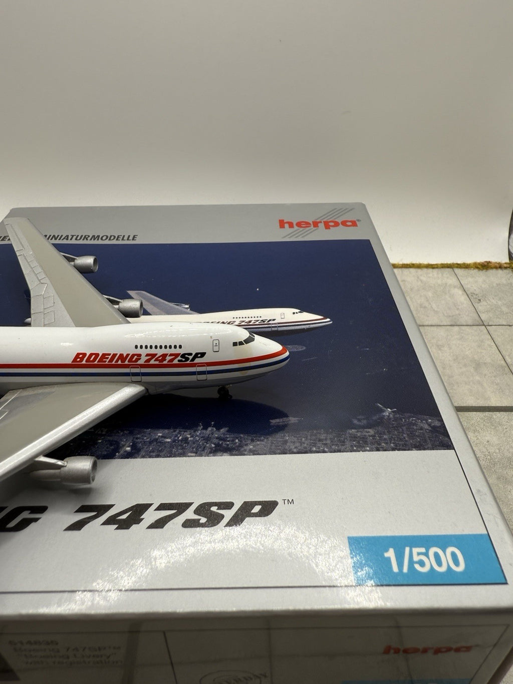Herpa Wings 1:500 Boeing 747SP
