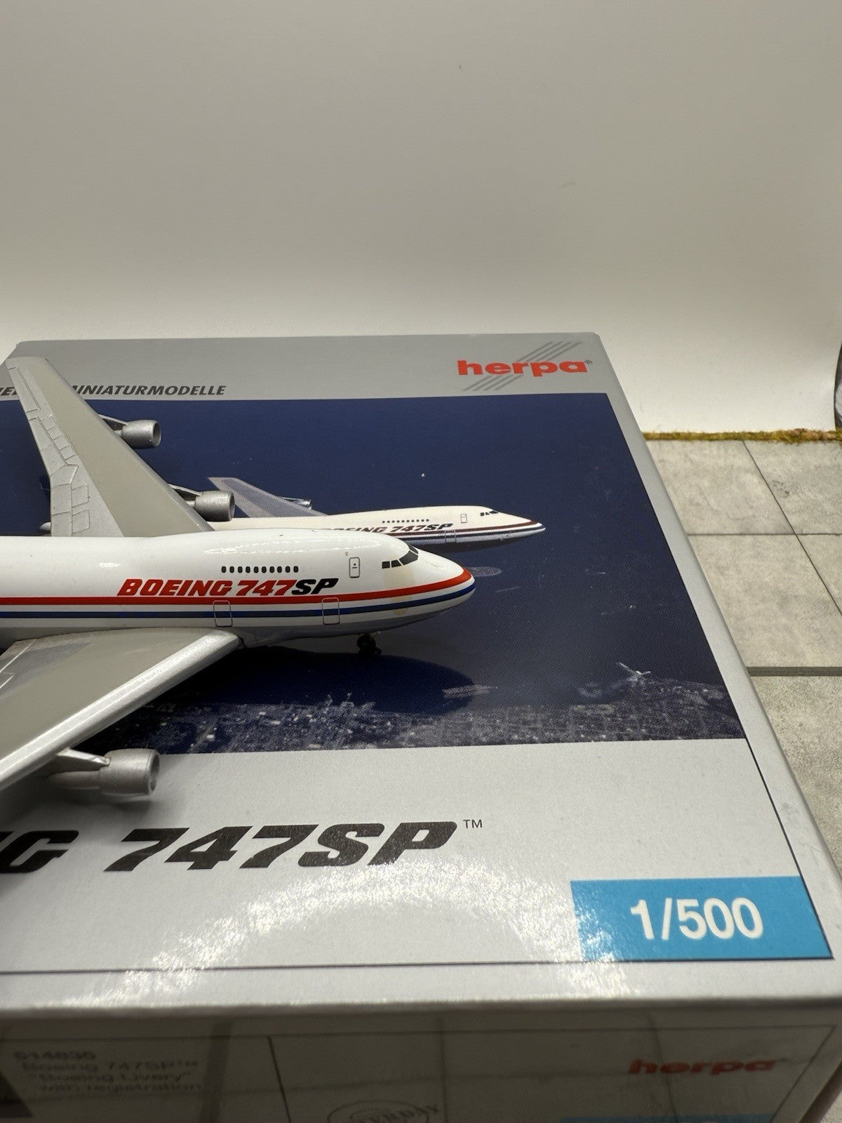 Herpa Wings 1:500 Boeing 747SP
