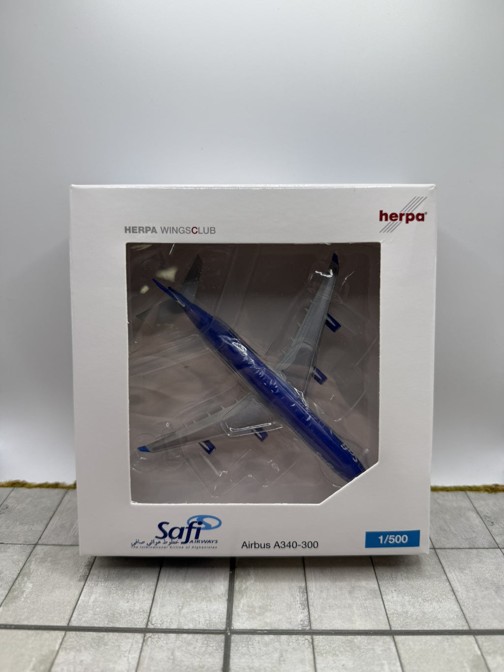 Herpa Wings 1:500 Safi Airways A340-300