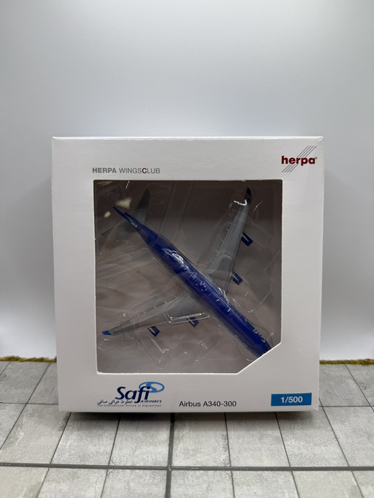 Herpa Wings 1:500 Safi Airways A340-300