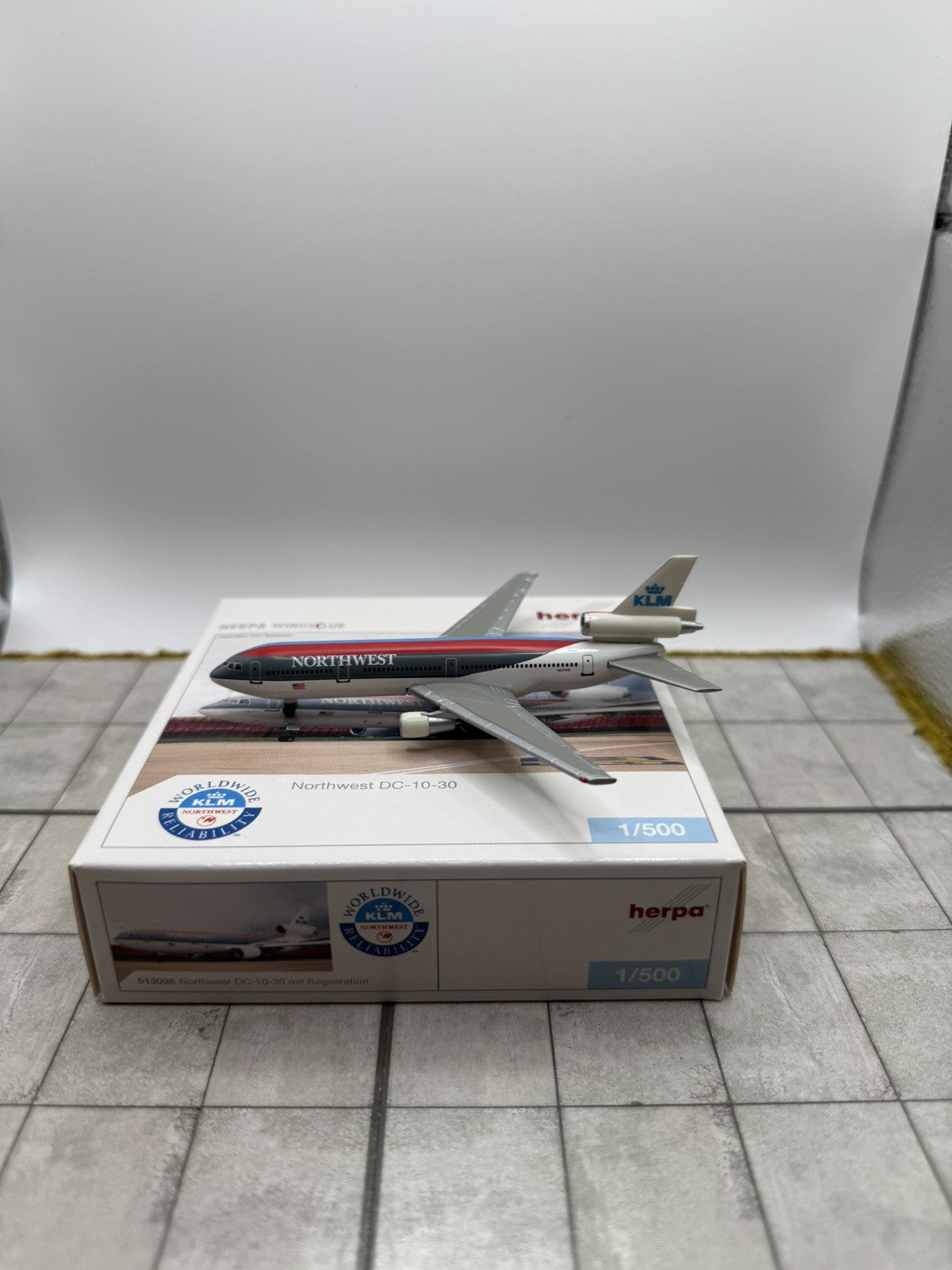 Herpa Wings 1:500 Northwest Airlines DC-10