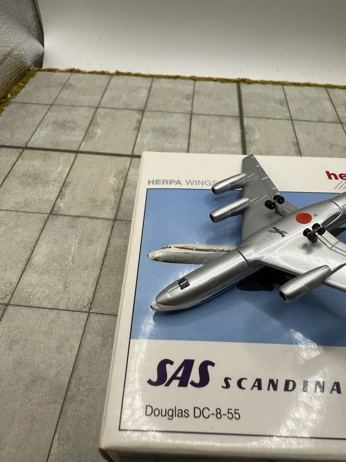 Herpa Wings 1:500 SAS Douglas DC-8